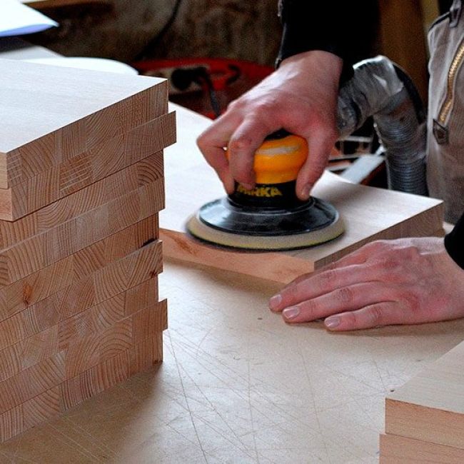 tableros de madera artesanos